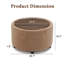 Table basse ronde avec rangement 28,1 "Teddy-870065600