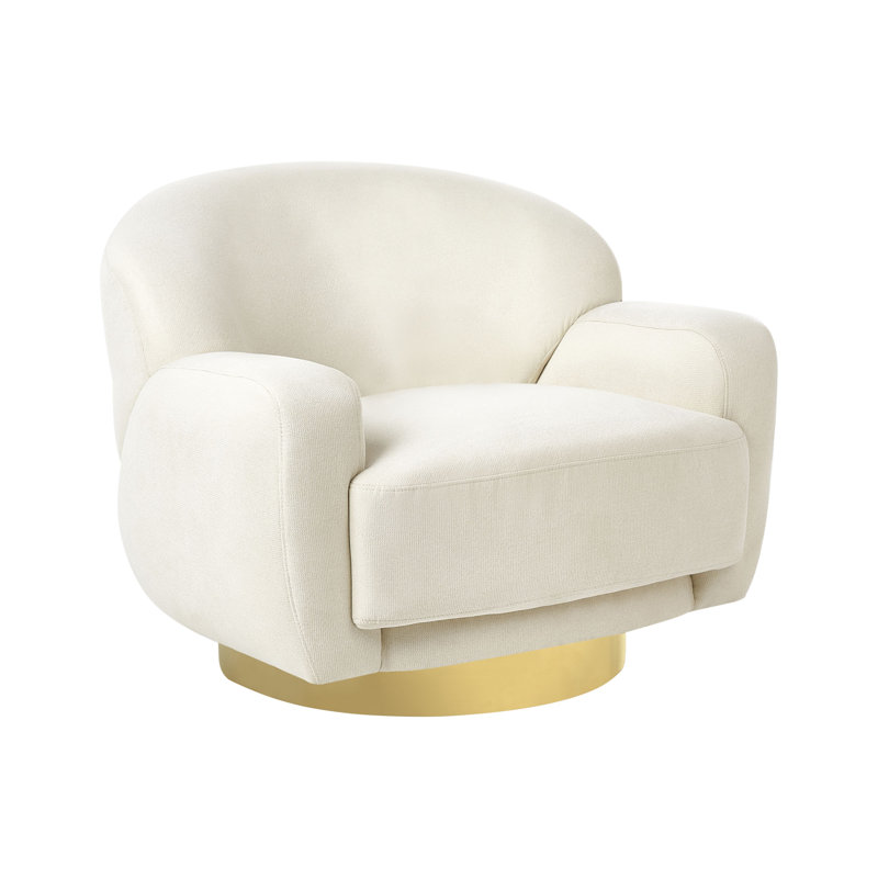 LEJRE Upholstered Armchair, Beige