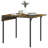 Industrial Folding Dining Table For 2 To 4