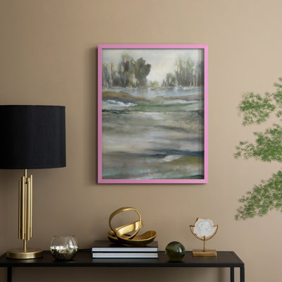 Lake Solitude Framed Print - Solid Wood