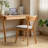 Framlingham Solid Upholstered Dining Chairs, Comfortable Curved Back Farmhouse Chairs With Removable Cushion Covers-1122733549-1108630117