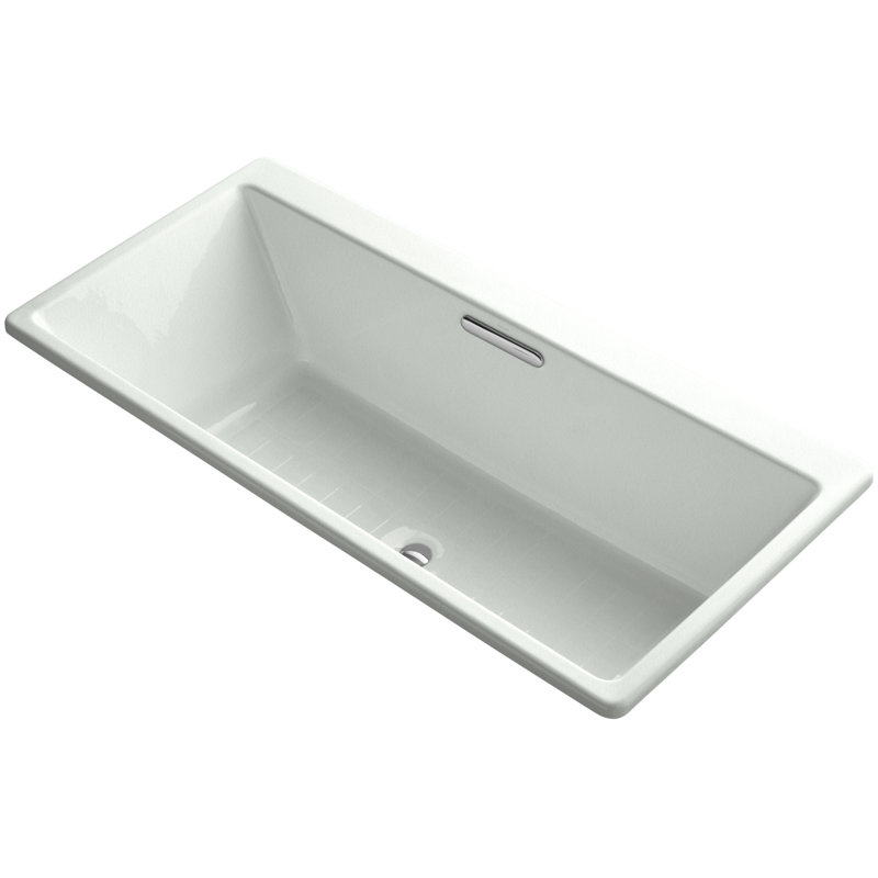Reve 67" x 36" Soaking Bathtub, Sea Salt