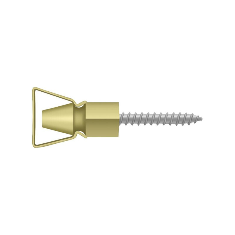 Porte-volet Deltana SDH101U3; 1-1 / 4 po; finition laiton brillant, Laiton poli