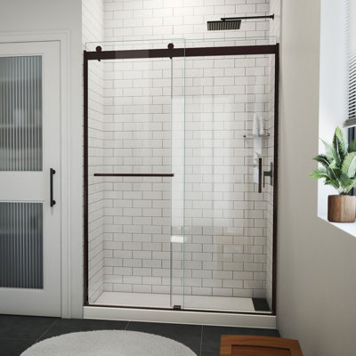 Sapphire-V 50cm W x 76cm H Frameless Tub Door with