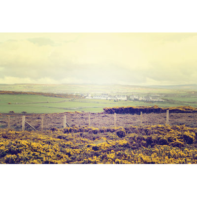 Photo Farm Village - Wrapped Canvas Print