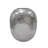 12.5x12.5x15" Aluminum Vase, Silver Streaks-1281948334
