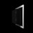 FlexStone 17"W x 17"H Square Recessed Shampoo Caddy in White-736965430