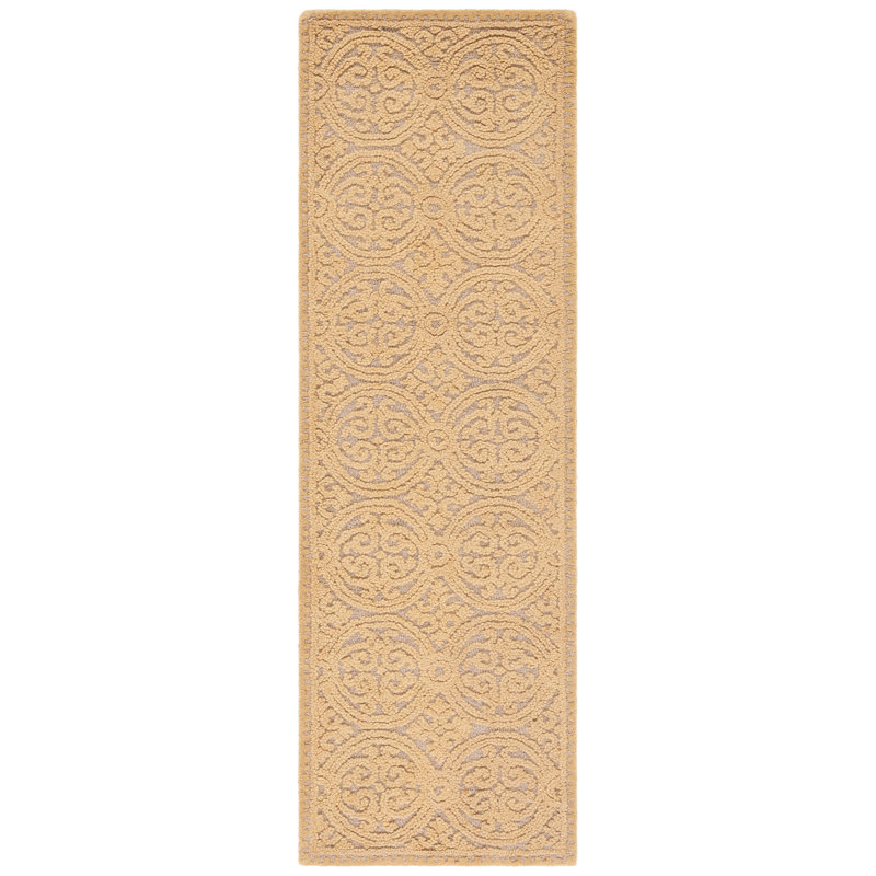Sadik Cambridge Hand Tufted Wool Geometric Rug, Runner 2'6" x 8'