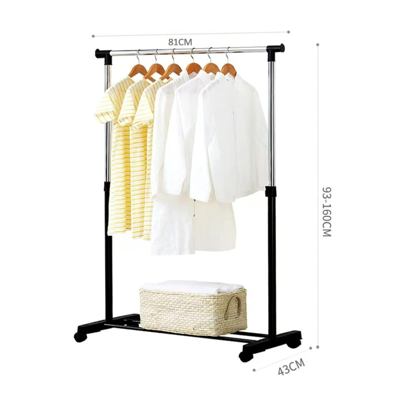 81cm Rolling Clothing Rack