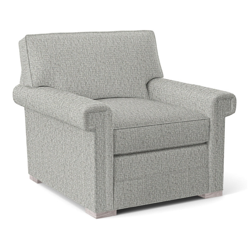Fauteuil 36 po Davidson, Non, Tarbee Dove, Gris tourterelle