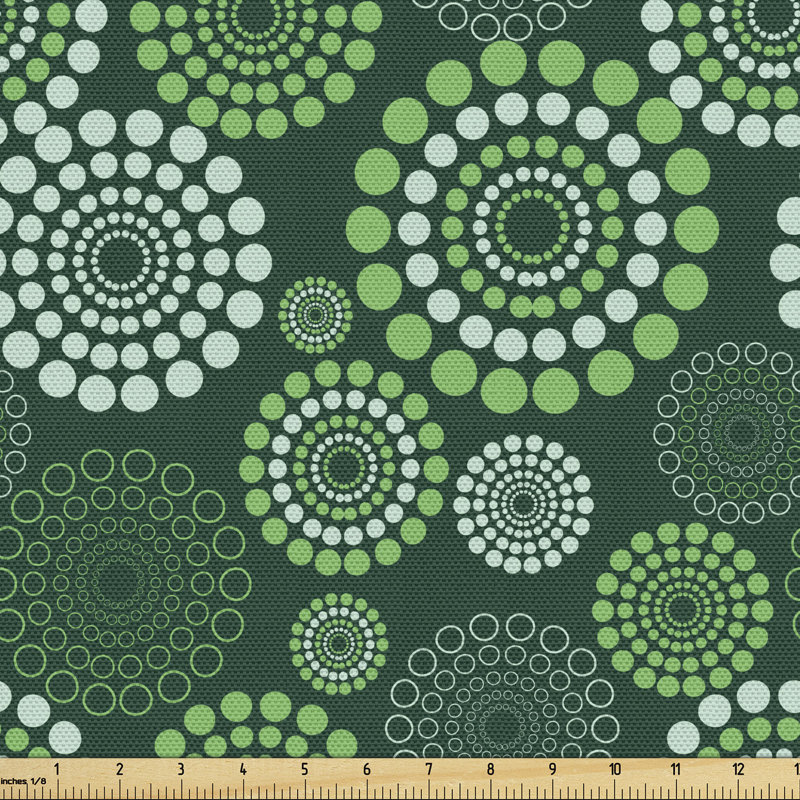 Tissu abstrait Ambesonne, l 36 po x L 360 po