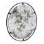 Miroir rond de style industriel D31,5 x 0,5 po Theodor