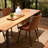 Leathaire Upholstered Modern Dining Chair Side Chair With Metal Legs