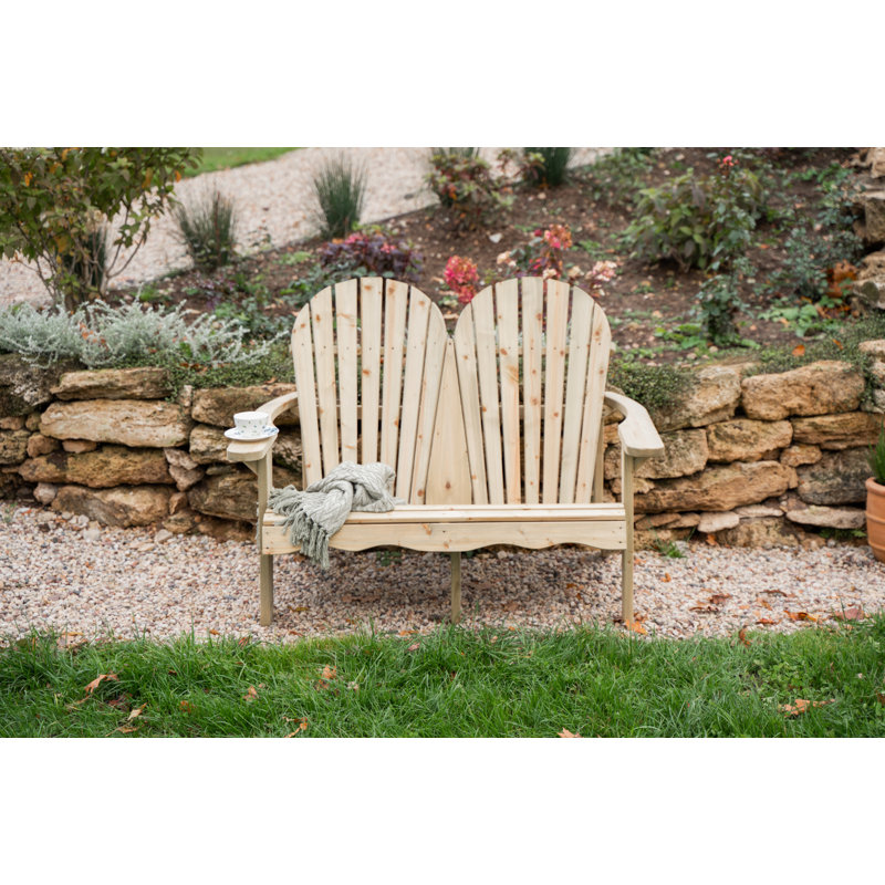 Adelanto Solid Wood Outdoor Bench