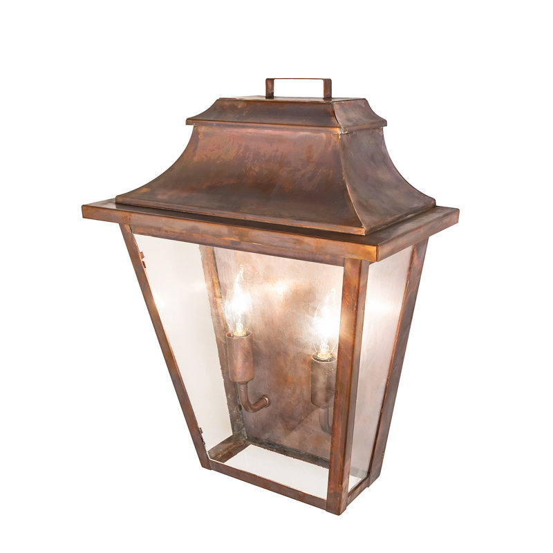 14" Wide Bastille Wall Sconce, 15.5" H x 12" W x 6" D
