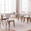 Chaises d'appoint rembourrées avec pieds en bois massif-142459881-142459877