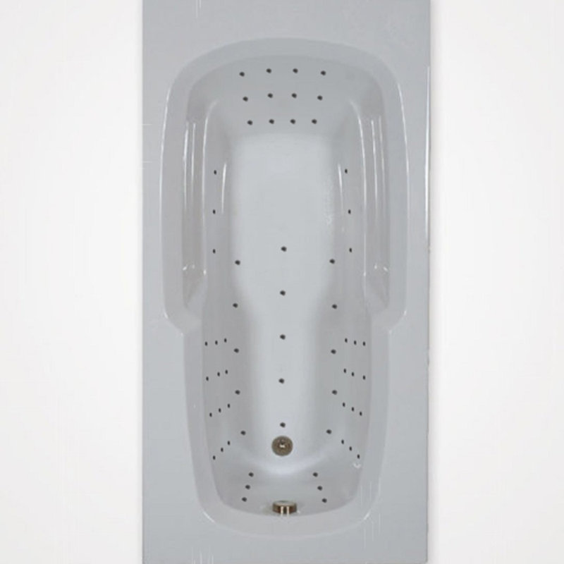 60'' x 32'' Air Acrylic Bathtub, White