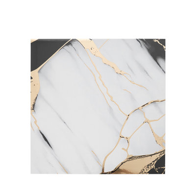 10Pcs Self-Adhesive Marble Pattern Wall Tile Stickers