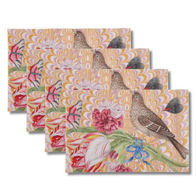 Rinky Vinyl Animal Rectangle Placemat