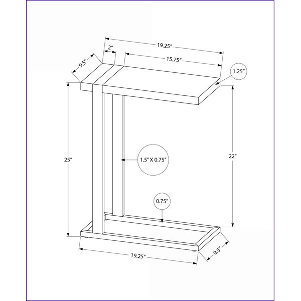 Dimensions du produit