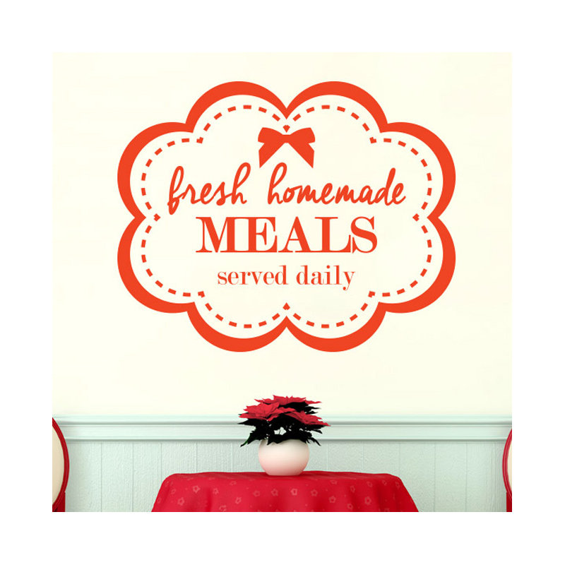 Wall Decal, Large, Orange