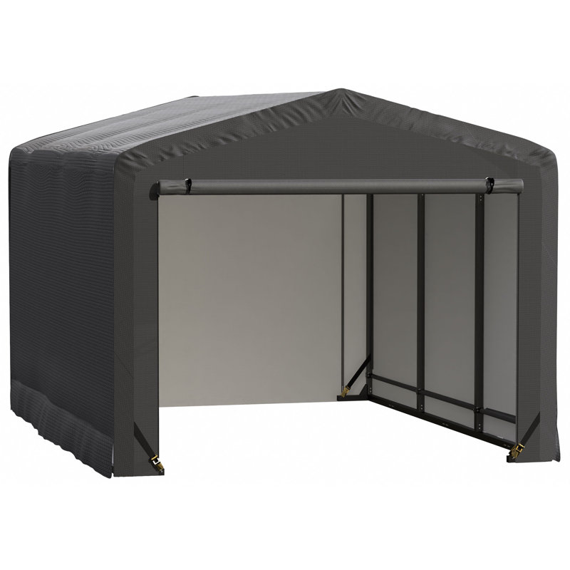 8 Ft. W x 10 Ft. D Garage, Grey