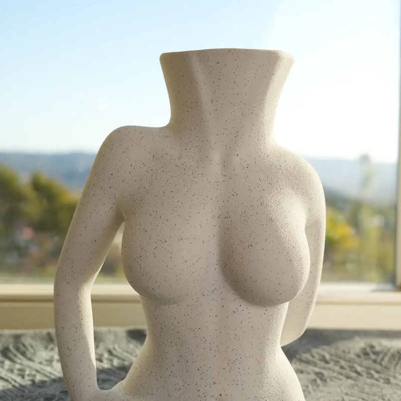 Vase en céramique 9,9 "h