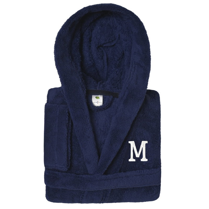 Peignoir à capuche double 100% polyester personnalisé, S, M