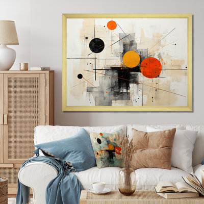 «Gerhardine Geometric Abstraction IV», reproduction d'art sur toile