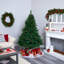 Lighted Artificial Pine Christmas Tree-1548708523