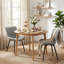 Comfortable Padded Dining Chairs with Back Easy Assembly Upholstered Side Chair, Accent Chairs for Kitchen, Dining Room-578609881
