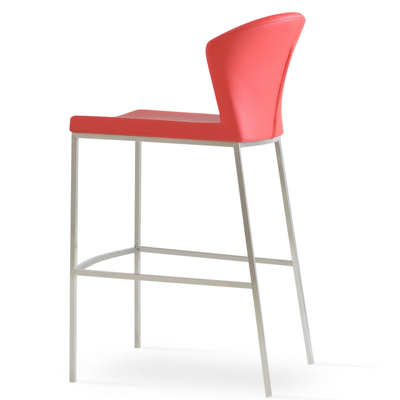 Tabouret de bar Capri, Rouge