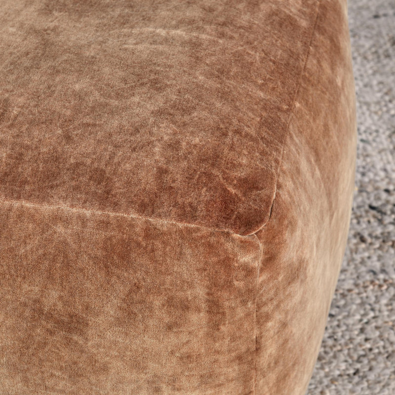 Pouf rembourré Heirloom, Orange