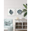 Lozano Striped Queen Conch II by Marmont Hill - 2 Piece Single Picture Frame Painting-1175733167