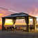 16 Ft. W x 12 Ft. D Aluminum Patio Gazebo