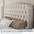 Bed Frame with Deep Button Tufted Wingback Headboard and Footboard, Velvet Upholstered Platform Bed Frame, No Box Spring Needed, Easy Assemble-1481038949-1481038956
