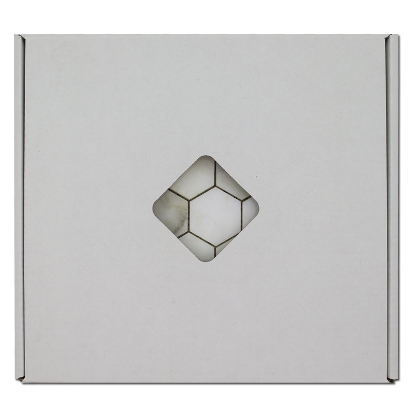 2" x 2" Marble Honeycomb Mosaic Wall & Floor Tile