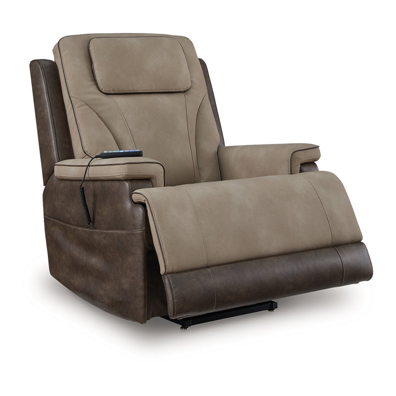 Fauteuil inclinable 4Z-Peaceful Pause, Brun