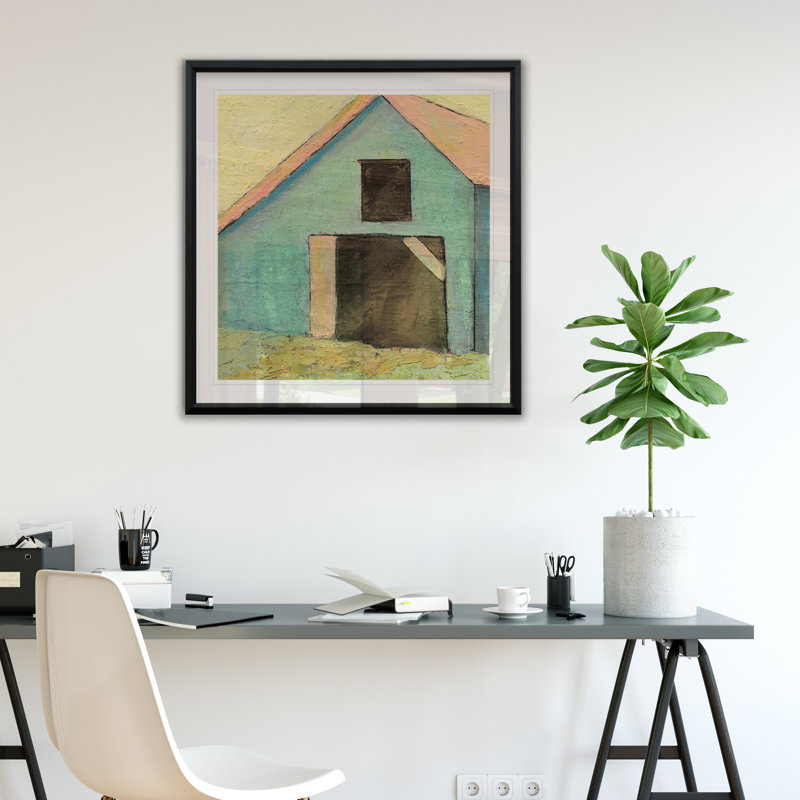 Barn VI - reproduction de cadre photo, H 22,5 po x l 22,5 po x P 1,5 po