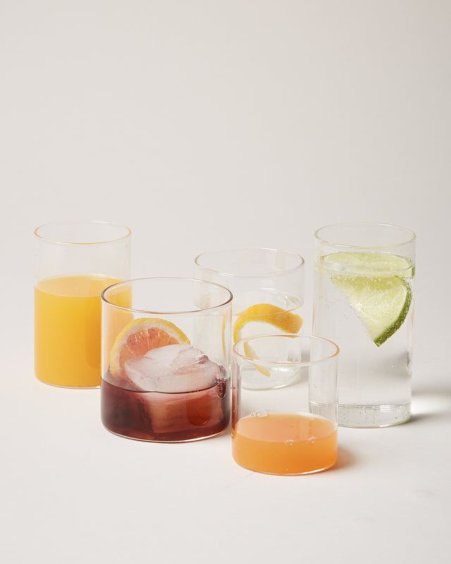 Silo Glassware - Set of 6, Double Old Fashioned Glass 14 oz.