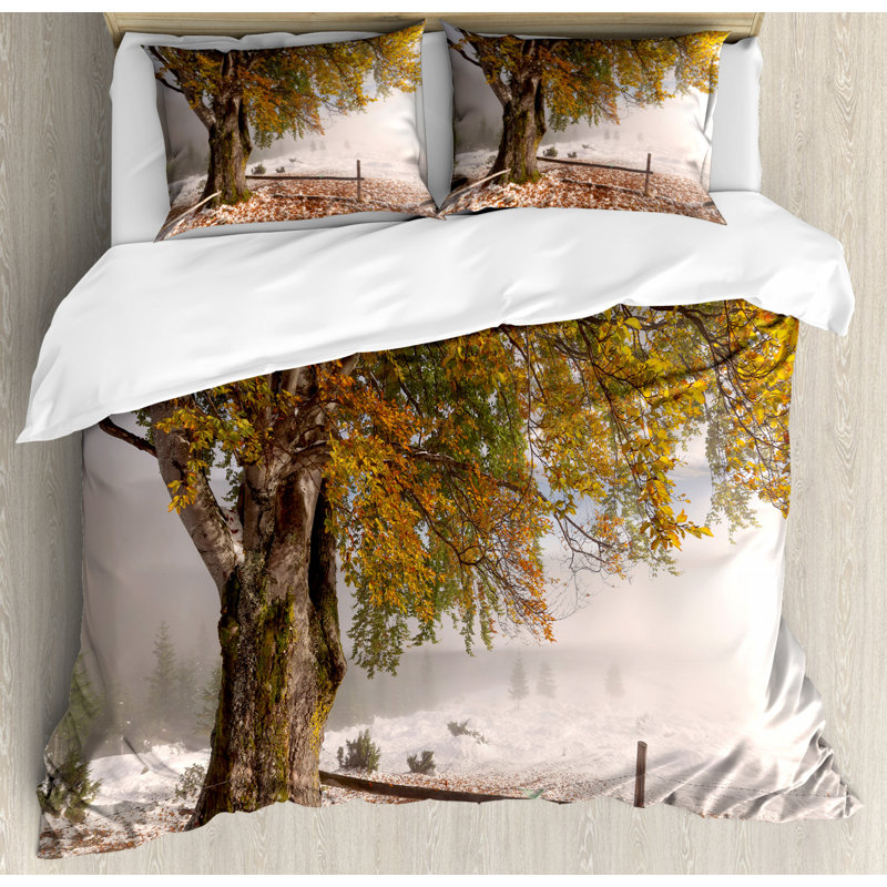Polyester Duvet Cover, King Duvet Cover + 2 Shams