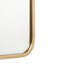 Miroir d'appoint mural incassable avec cadre en métal et coins arrondis Arelly-876523357-876523355