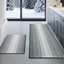 Ensembles de tapis et de tapis, 2 pièces en chenille épaisse absorbante, tapis antidérapants doux pour la salle de bain, lavable à la machine