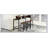 59 Inch Farmhouse Bar Table with Power Socket, LED Light, and 3 Saddle Stools for Versatile Living Spaces