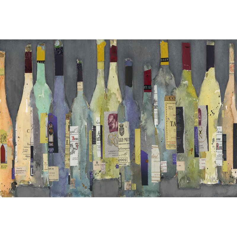 Uncorked I by Samuel Dixon - Wrapped Canvas Painting, 20cm H x 30cm W x 3.8cm D