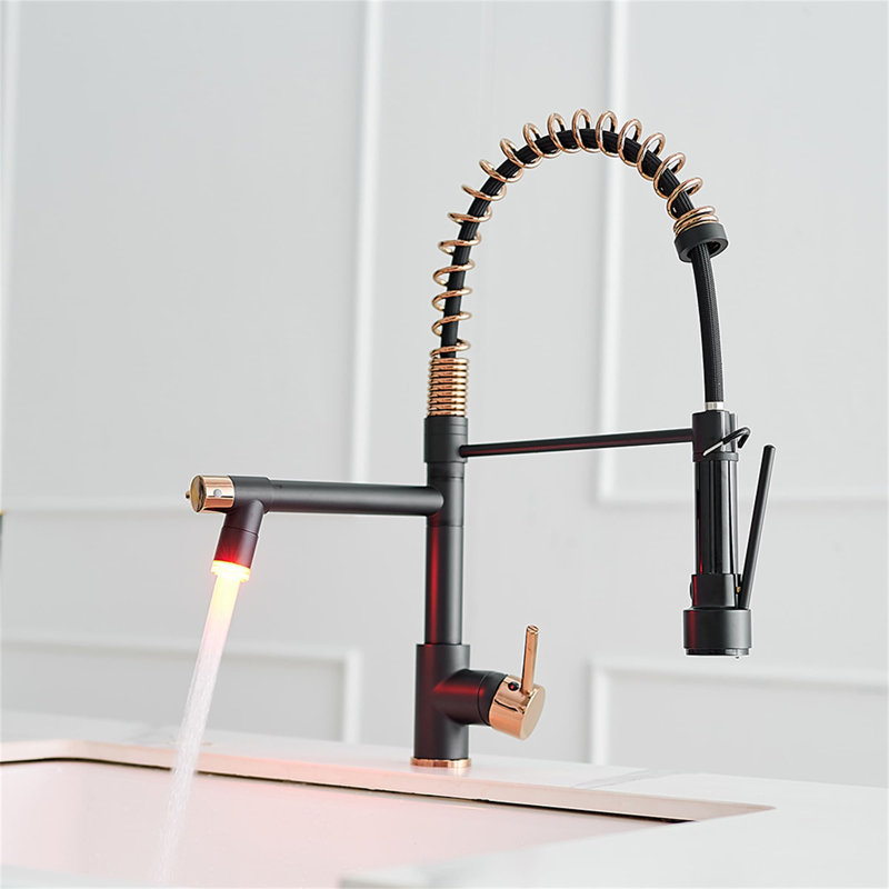 KIKO HOME Pull Down Kitchen Faucet