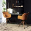 Fauteuil pivotant rembourré Everly Quinn-1792321042