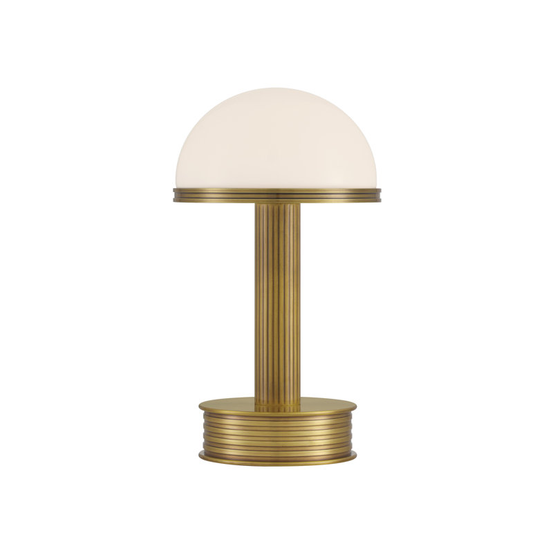 Lampe de table en laiton sans fil Promenade
