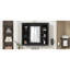 Armoire de rangement pour miroir de salle de bain 35 po x 28 po - fonctionnelle, élégante et murale