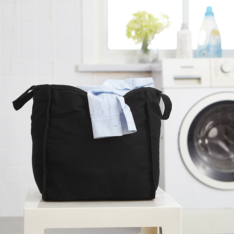 Sac à vêtements Suprima, Noir, H 12 po x l 11 po x P 11,5 po
